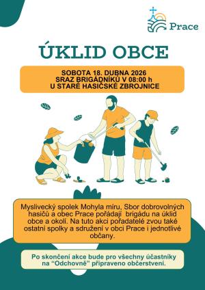 brigáda na úklid obce